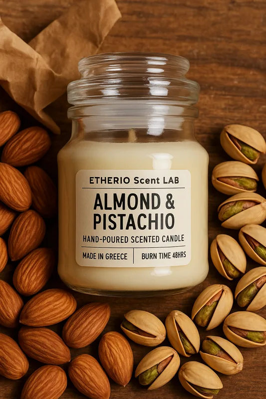 Κερί Almond & Pistachio 1 Κερί Almond & Pistachio