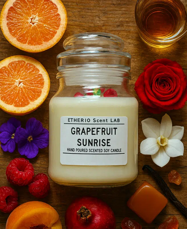 Κερί Grapefruit Sunrise 1 Κερί Grapefruit Sunrise