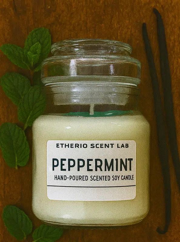 Κερί Peppermint 1 Κερί Peppermint
