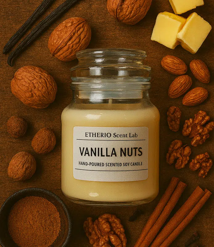 Κερί Vanilla Nuts 1 Κερί Vanilla Nuts