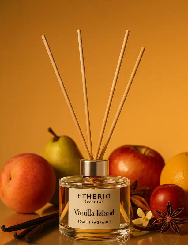 Vanilla Island – Home Reed Diffuser 1 Vanilla Island – Home Reed Diffuser