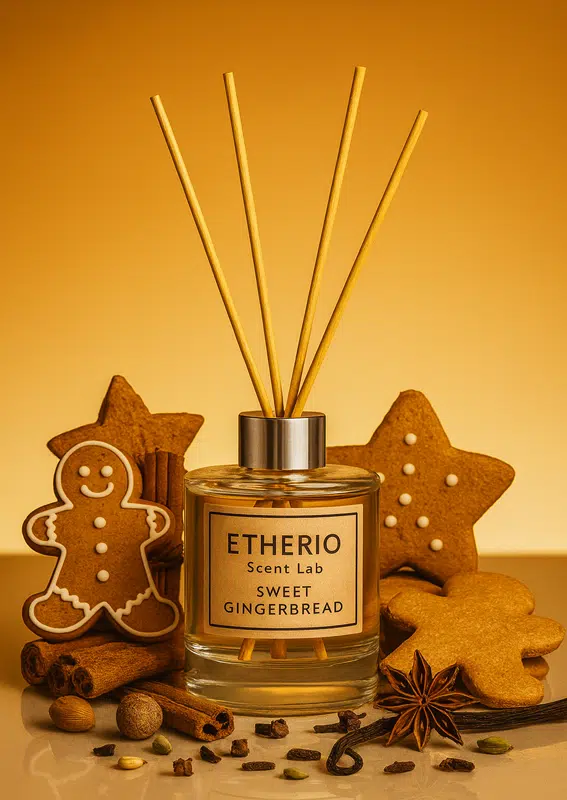 Sweet Gingerbread – Home Reed Diffuser 1 Sweet Gingerbread – Home Reed Diffuser