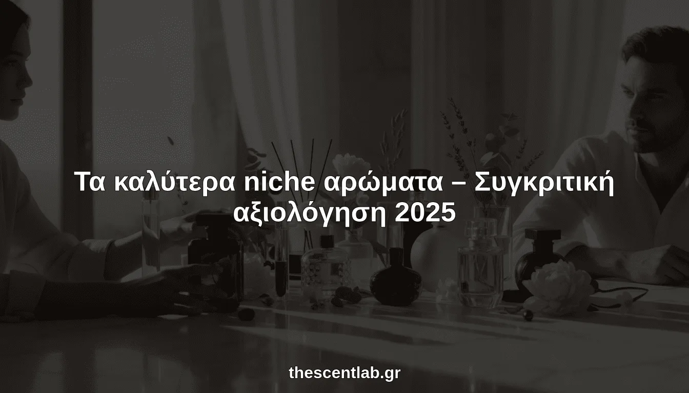 Τα καλύτερα niche αρώματα – Συγκριτική αξιολόγηση 2025 1 τα καλύτερα niche αρώματα hero header image
