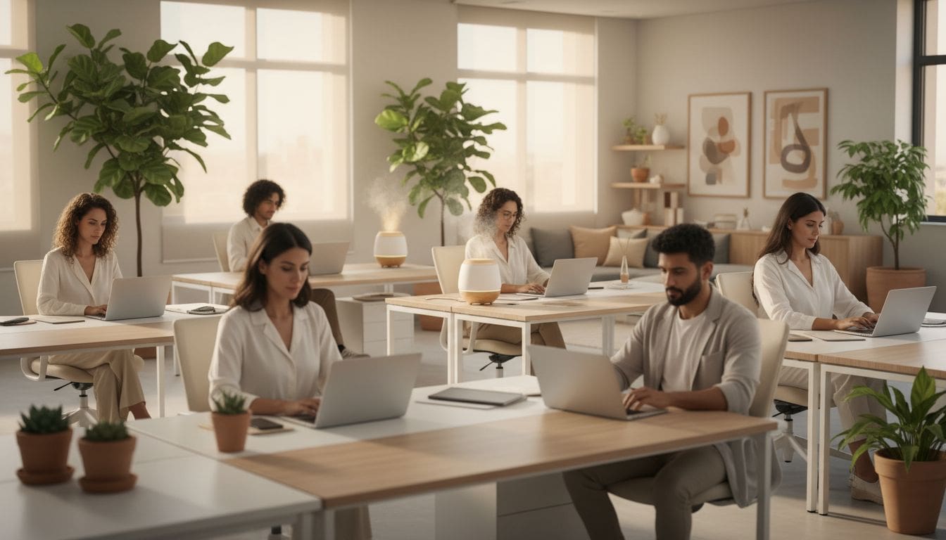 modern office aroma