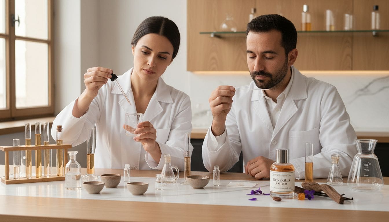 εργαστήριο αρωματοποιίας πολυτελείας