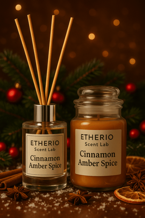Cinnamon Amber Spice Home Gift Set