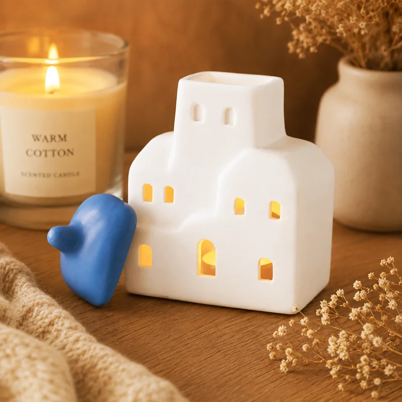 Santorini Dream House Wax Melter 2 Santorini Dream House Wax Melter - Image 2